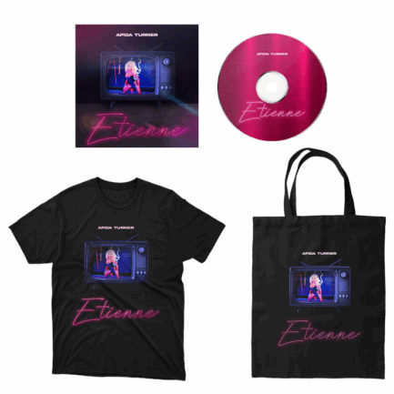 Pack Afida Turner "Etienne" Cd Dédicacé T Shirt Tote Bag