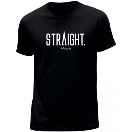 T-Shirt Yaro "Straight" Noir