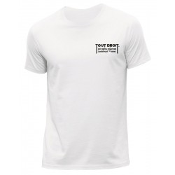 T-Shirt Yaro "Tout Droit" Blanc
