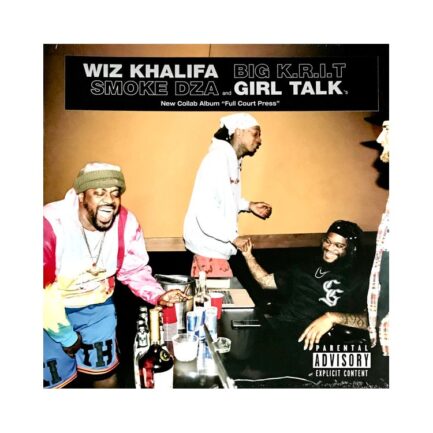 Wiz Khalifa Big KRIT Smoke Dza and Girl Talk "Full Court Press" Vinyle Gatefold