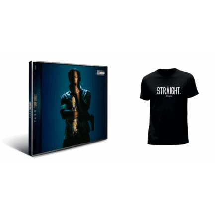 Yaro Pack CD + T-shirt "Straight" Noir