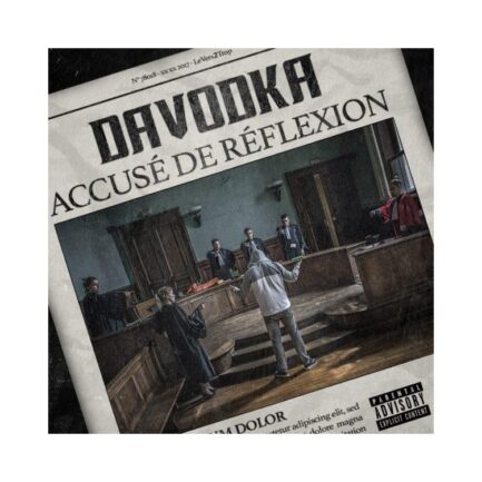 Davodka "Accusé De Réflexion" CD Plexi