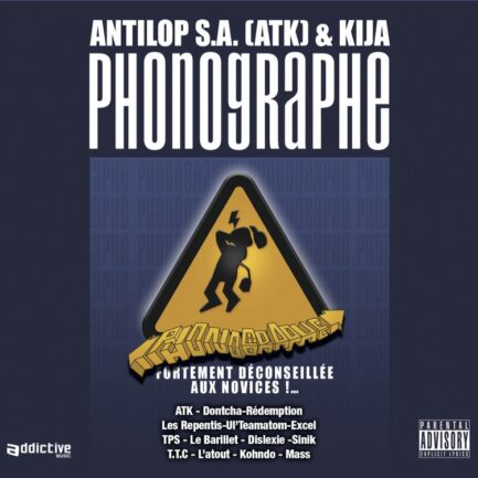 Antilopsa "Phonographe" Double Cd Digipack
